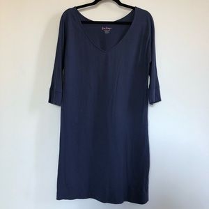 Lilly Pulitzer Navy Slub Tee Dress